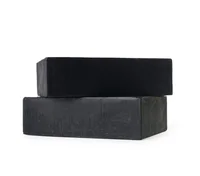 

High Quality 100g Organic Activated Bamboo Natural Black Charcoal Soap Private Label Charcoal Soap