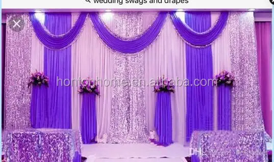 3*6m Wedding Party Stage Celebration Background Satin Curtain Drape Pillar  Ceiling Backdrop Marriage Decoration Veil Wt016 - Buy Wedding  Decorations,Party Decorations,Celebration Background Product on 