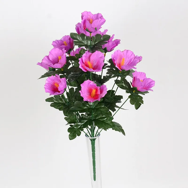 Artificial Hibiscus Flower Hibiscus Flower Decoration Importers Buy