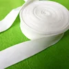 YQ-WK10 Good quality Stretchy white black 2.5cm knitting flat webbing for bag