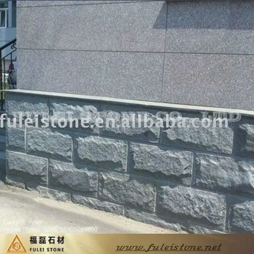 
Granite Sesame Black G654 Mushroom Wall Stone 
