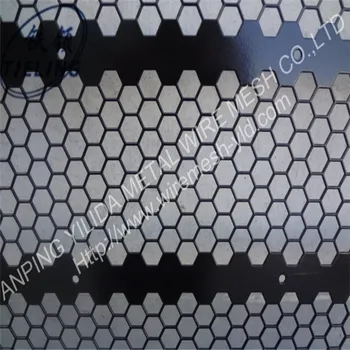 Perforated Metal Sheet / Honeycomb Perforated Mesh With High Quality ...