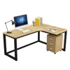 Simple Computer table Home Desk Simple Corner solid wood study Computer table
