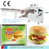 High efficient automatic hamburger flow pack machine