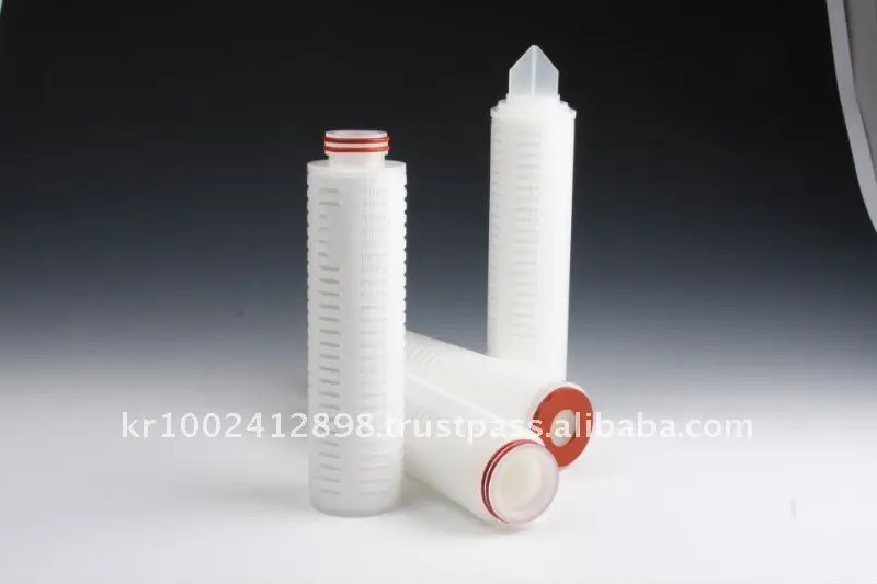 
Fiber glass pleated filter 