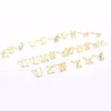 Customized Initial Earrings Letter Ear Studs Tiny Alphabet Stud Earrings