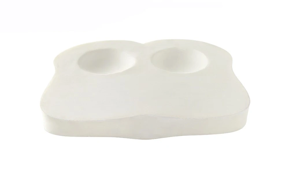 Orthopaedic Breathable Patent Health Memory Foam Butterfly Shape Seat Cushion With Zippered Washable Cover