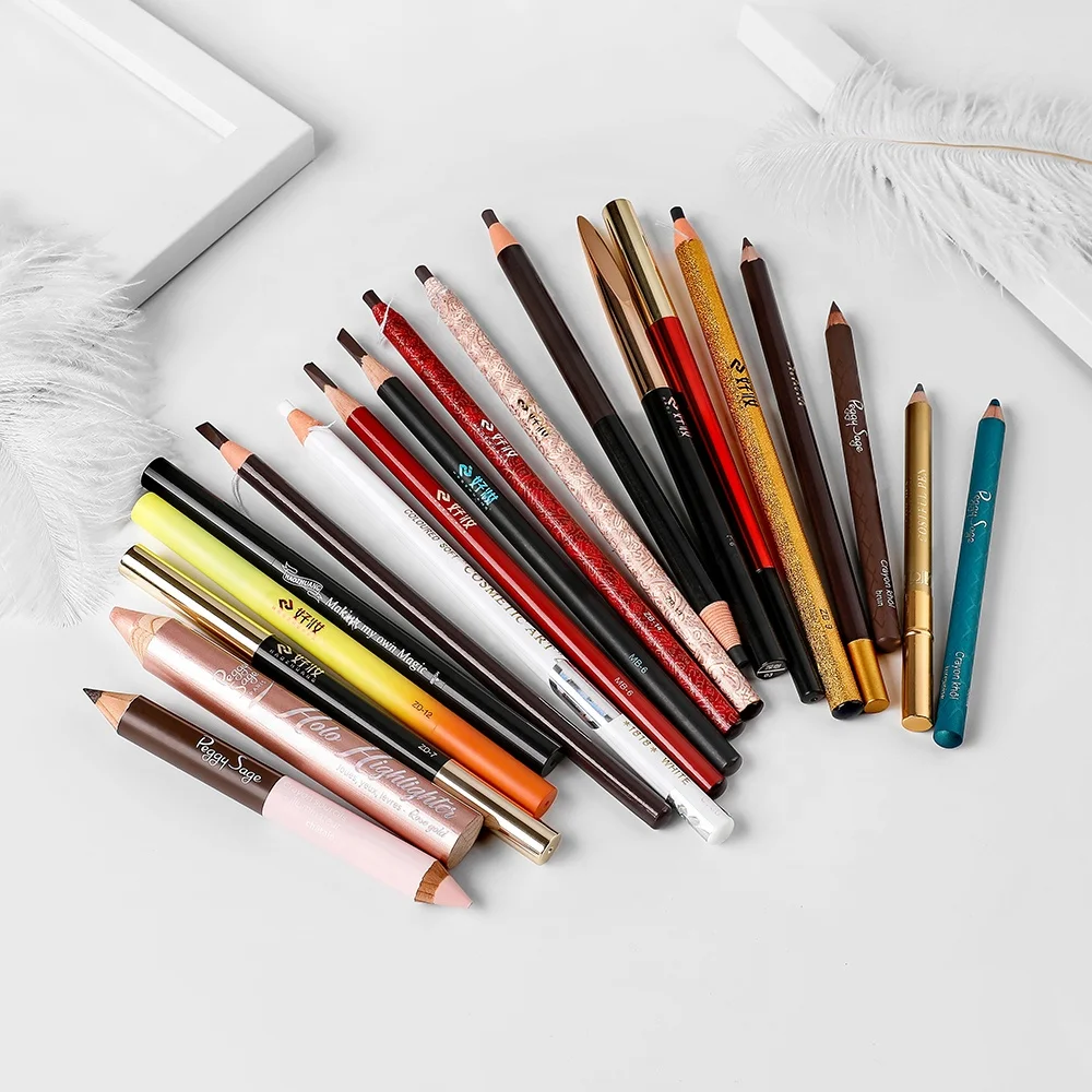 

private label waterproof wholesale eyebrow pencil, Customizable