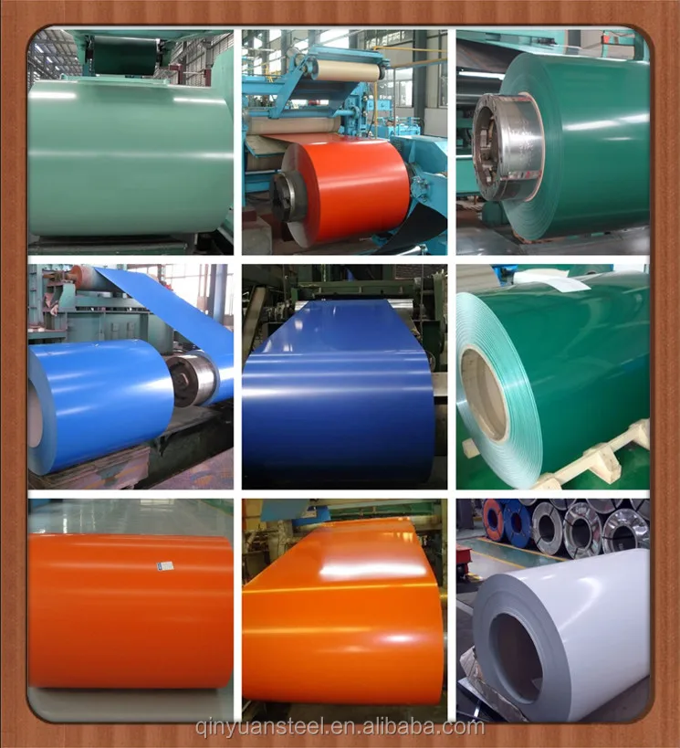Ral Color 0.4mm 0.5mm Thickness PPGI Coils, Color Coated Steel Coil, Metal Roofing Sheets Ppgi Steel Sheet