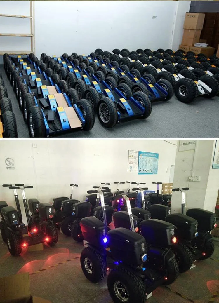 Patrol 19 inch tire two wheel electric chariot covered balance electric scooter