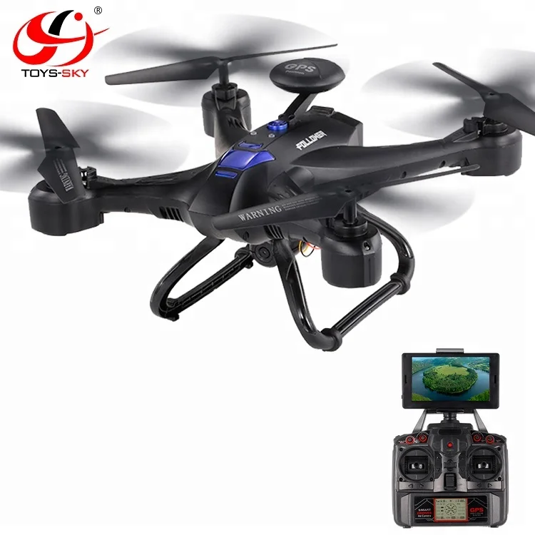 

X191GPS 2.4G WIFI FPV PRO Drone gps Long Distance flying Control Auto Return GPS Position Point Fixed RTF, Black,white