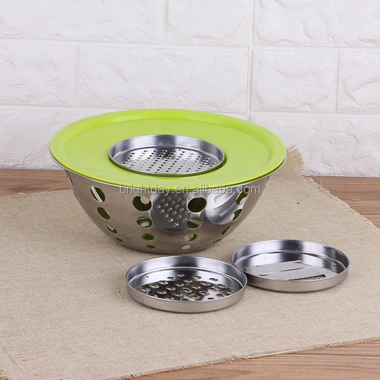 Stainless Steel Salad Bowls Grater Mixing Bowls Buy Grater Mixing