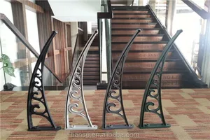 plastic solid sheet window awning 15 years guarantee 60*60 cmbayer polycarbonate sheetg shelter or door canopy garage