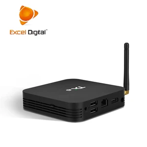 Excel Digital TX6 Android 9.0 Smart TV Box External Antenna