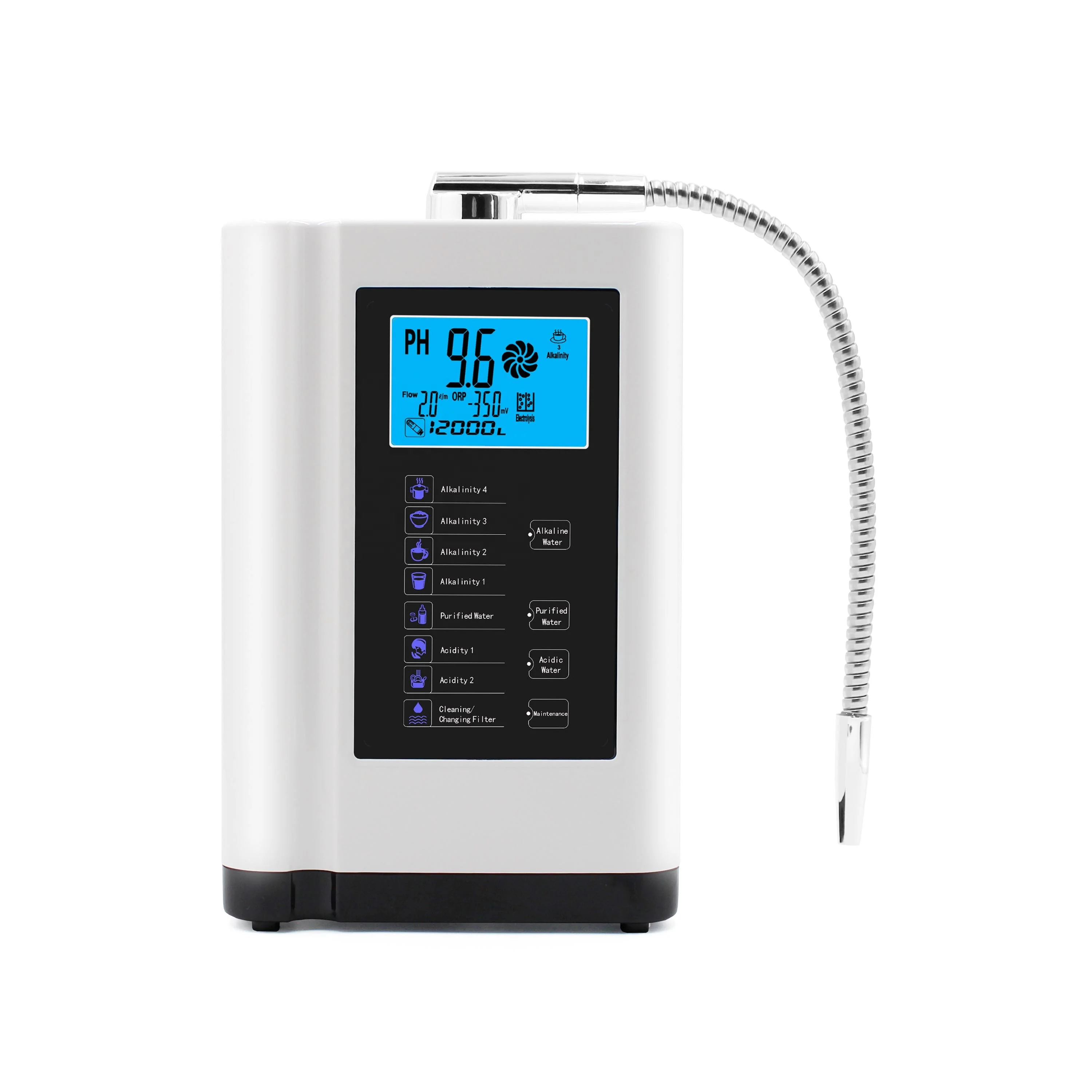 

5 plates alkaline water ionizer kangen water machine