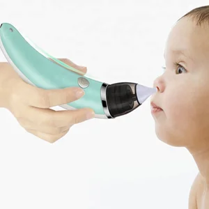 Image of Electric Nasal Aspirator Children Nose Cleaner Snot Booger Sucker for Babies