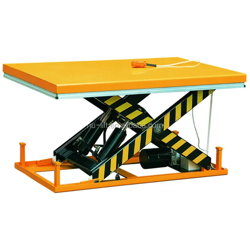 
Heavy Duty Stationary Electric Hydraulic Scissor Lift Table 