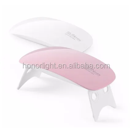 

6W finger uv led gel lamp nail dryer uv lamp light fan nail dryer sun mini nail lamp, Customized