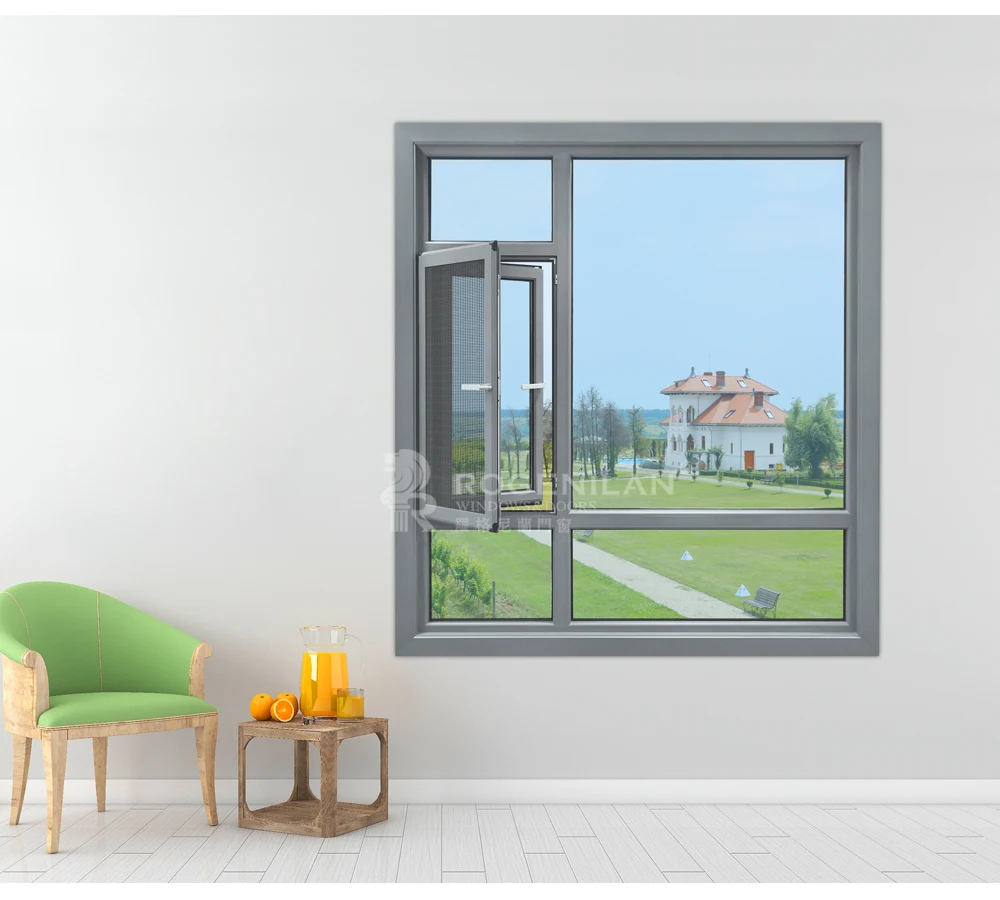 ROGENILAN 100 series New thermal break style casement windows with germany hardware