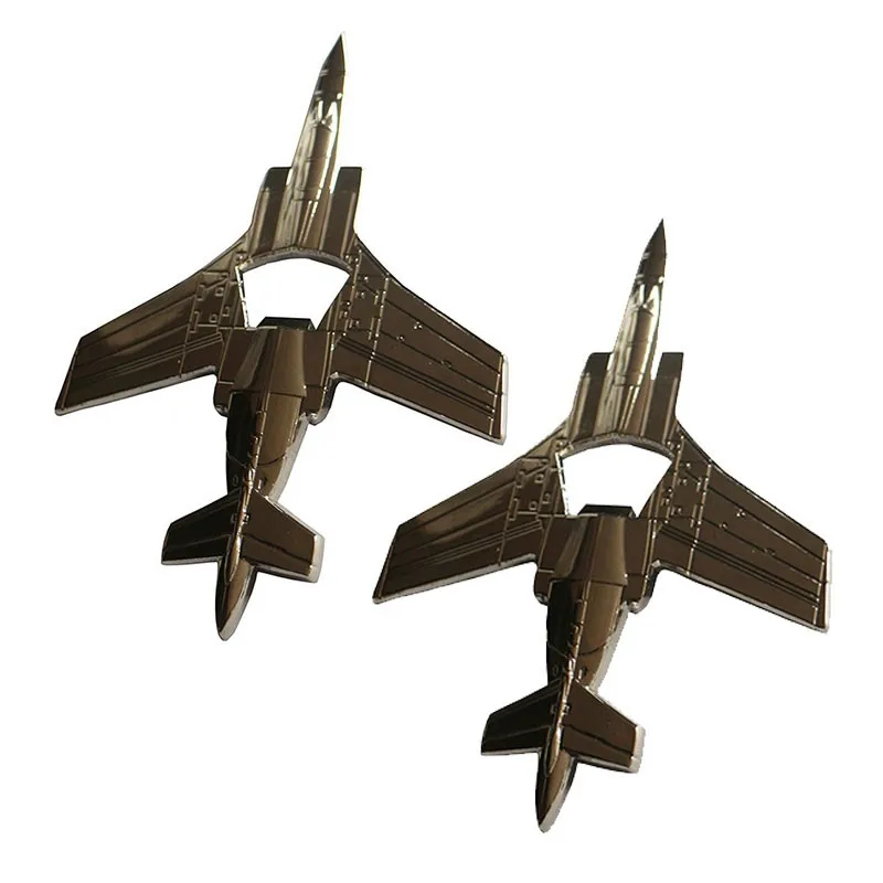 热卖定制升华毛坯金属啤酒冰箱磁铁飞机开瓶器