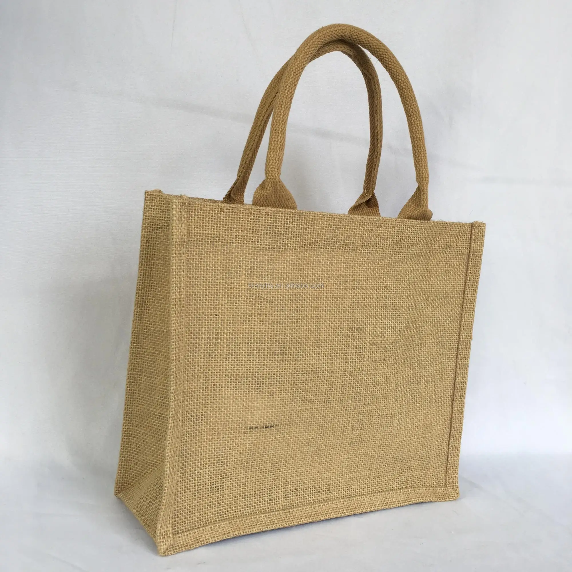 Multi-purpose Cheap Sturdy Eco-friendly Hemp Linen Jute Beach Bag - Buy ...