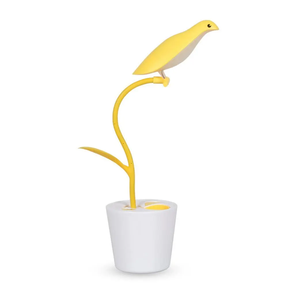 LED Desk Lamp,Free Bird Dimmable Flexible Neck LED Desk Lamp, Portable Touch Control Dimmable LED Desk Lamp Eye-Care LED Desk Lamp for Reading Home Office