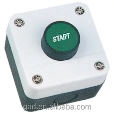 
CNGAD 1 green start button flush electric switch box ( control switch box, switch box)(GB2-B103) 