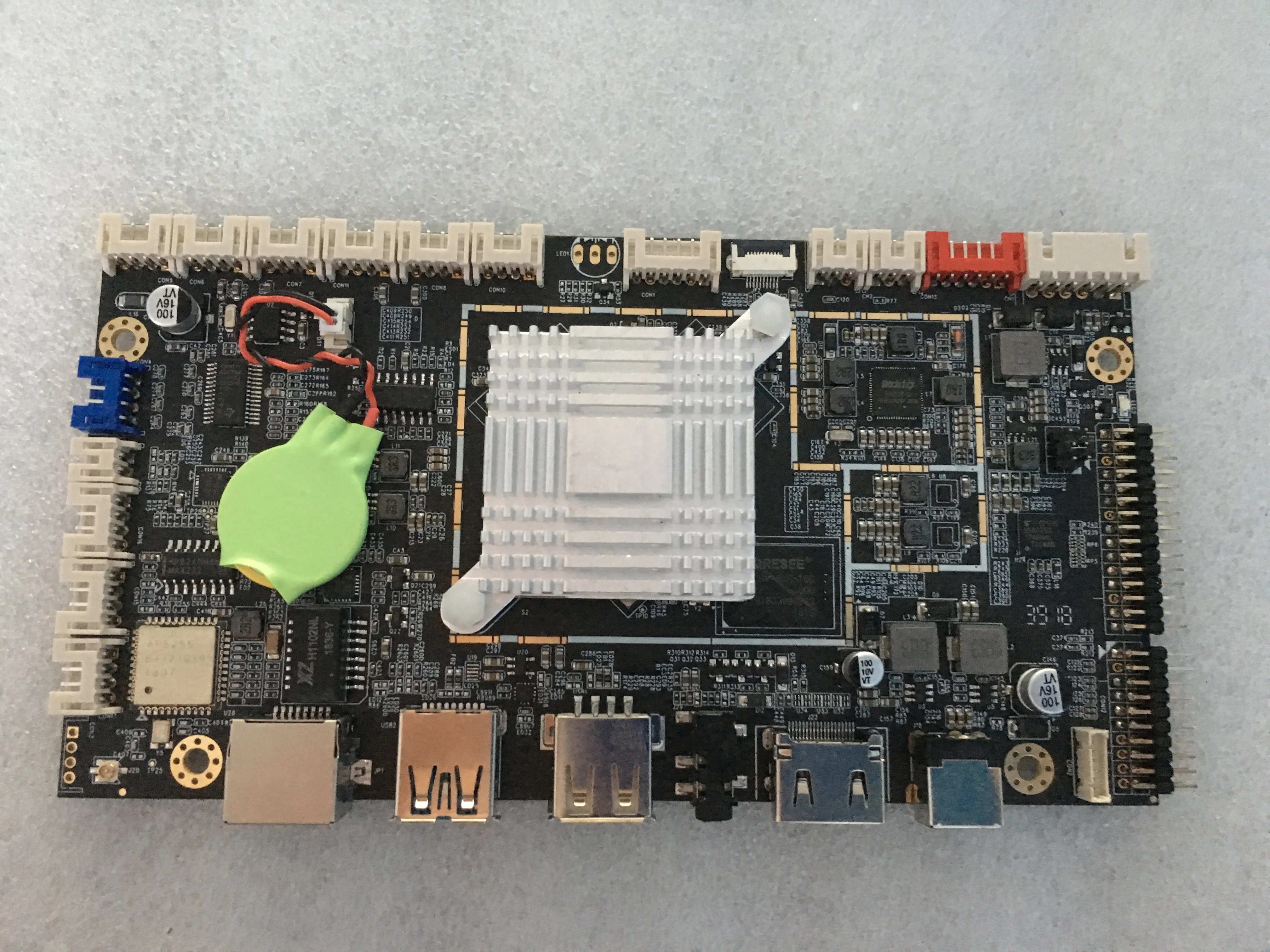 Yf080w Wifi Ddr4 Poe Rk3399 Android 8.1 Embedded Board Edp