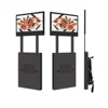 24 inch Network 3g 4g wifi portable human walking billboard Lcd Digital Signage