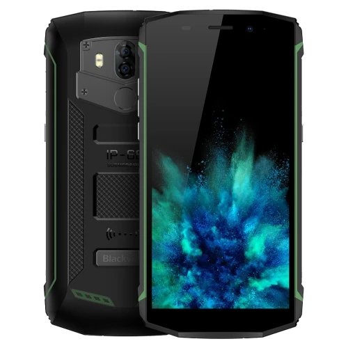 

IN stock Blackview BV5800 Pro smartphone 2GB RAM 16GB ROM 5580mAh Battery 5.5 inch Android Cell Phone 4G Rugged mobile phone, Black green yellow