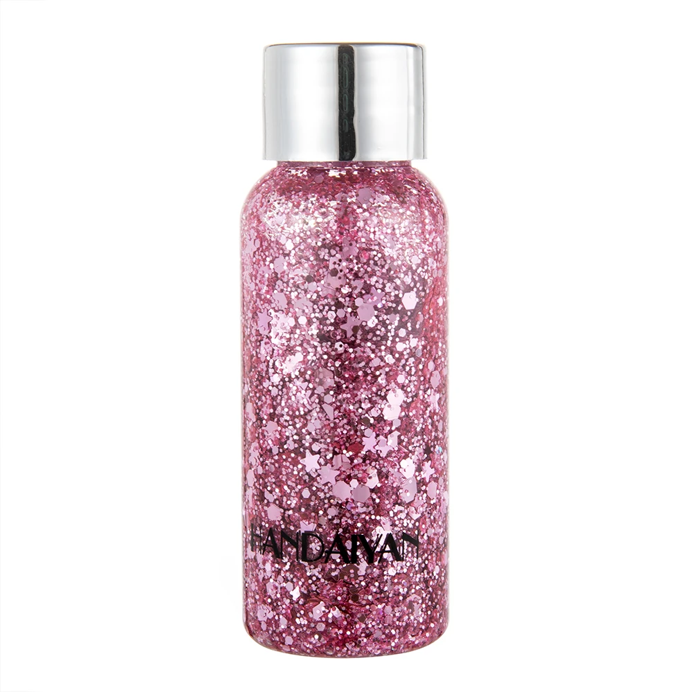 

Private Label 8 Colors Glitter Body gel Glitter Gel Face Hair Nail Eye Glitters