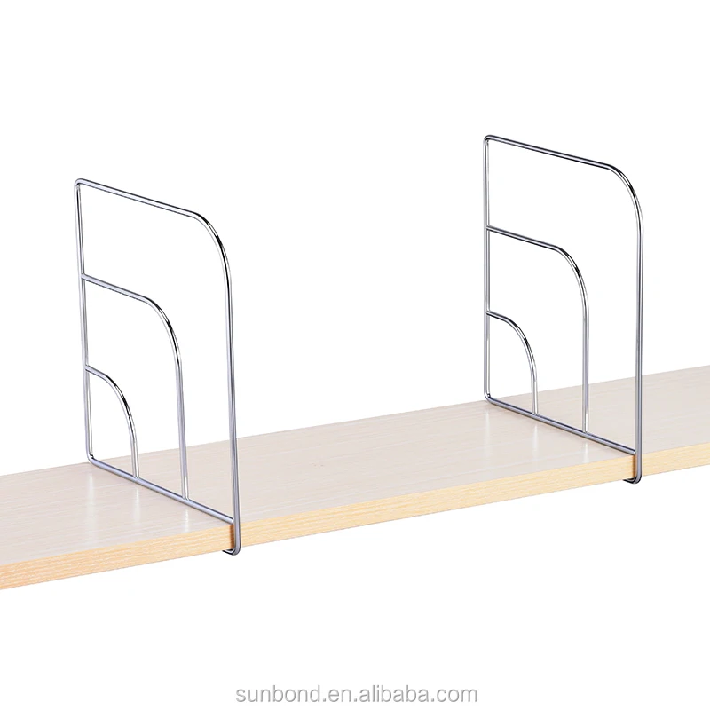 Closets Separator Metal Book Shelf Dividers For Bedroom Use Buy Book