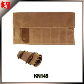Motorcycle Roll Up Tool Bag Durable Waxed Canvas Motorcycle Roll Up Tool Bag Durable Waxed Canvas
