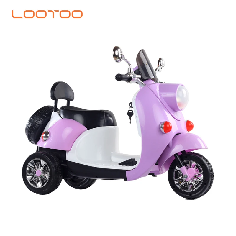 baby pink moped