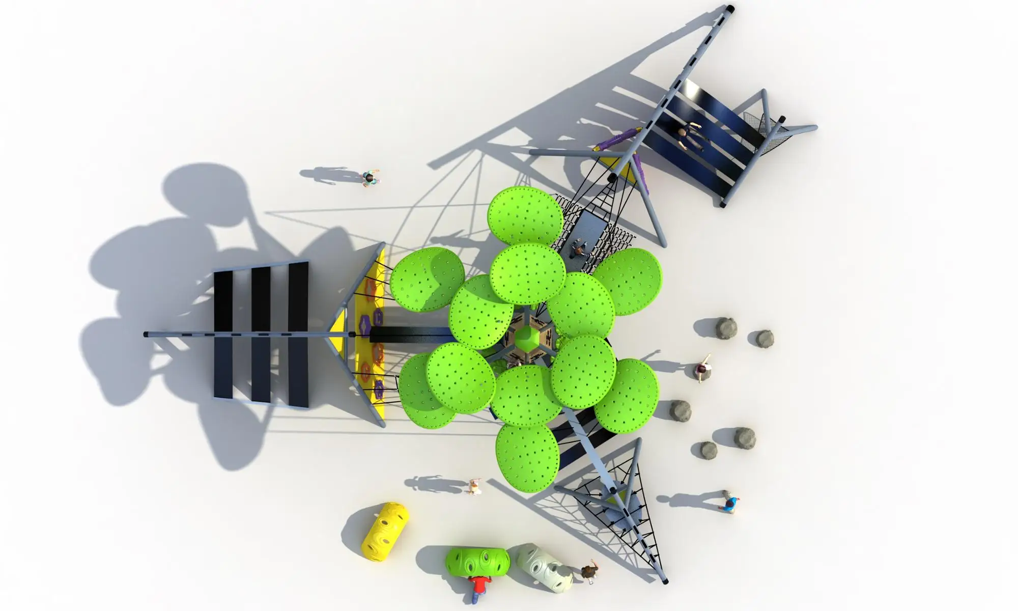 Climbing Tree Kids High Quality Outdoor Playground Equipment For Parks