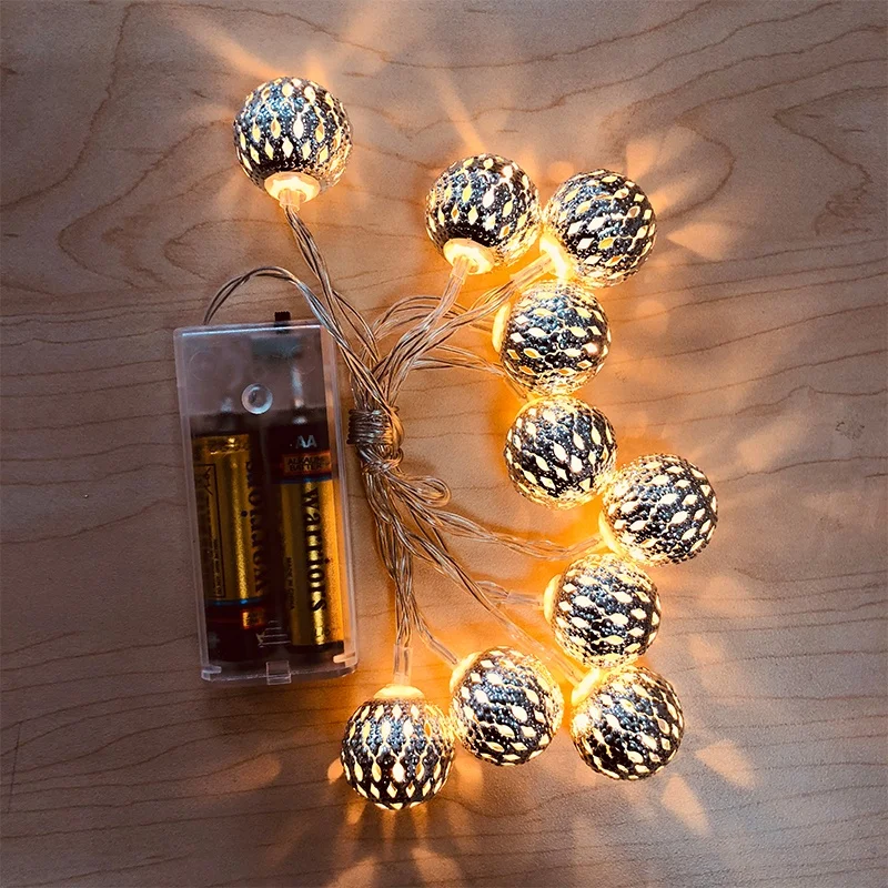 indoor moroccan string lights