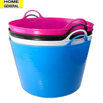 plastic buckets with handles