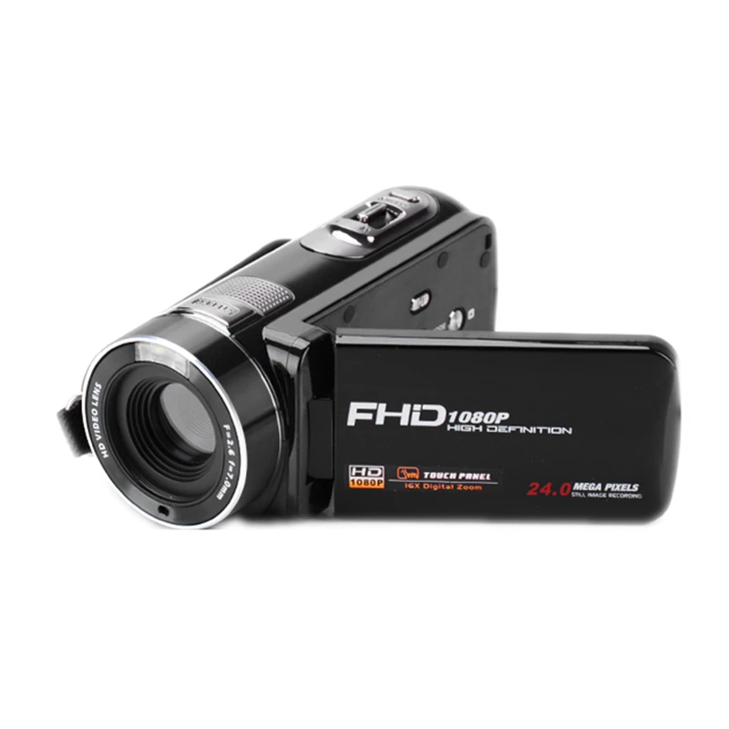 

China Factory Supplier Digital Mini Full HD 1080P Camcorder 3 Inch Black 8.0MP CMOS Sensor Video Camera