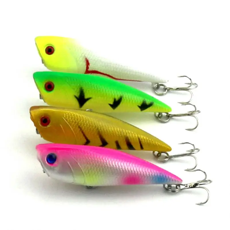 

Free shipping No lip popper fish lure 7cm 7.7g japan fishing popper bait fishing lures, 4 colour available/unpainted/customized