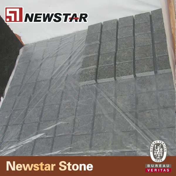 G684 black basalt natural stone paver