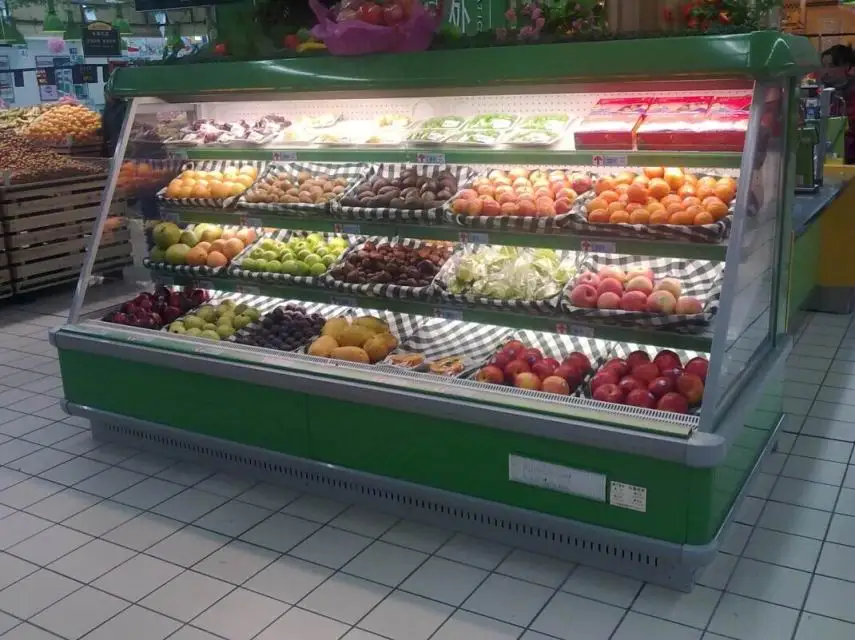 Display Fruits And Vegetables Refrigerator Showcases Display Cooler Used Buy Fruit And