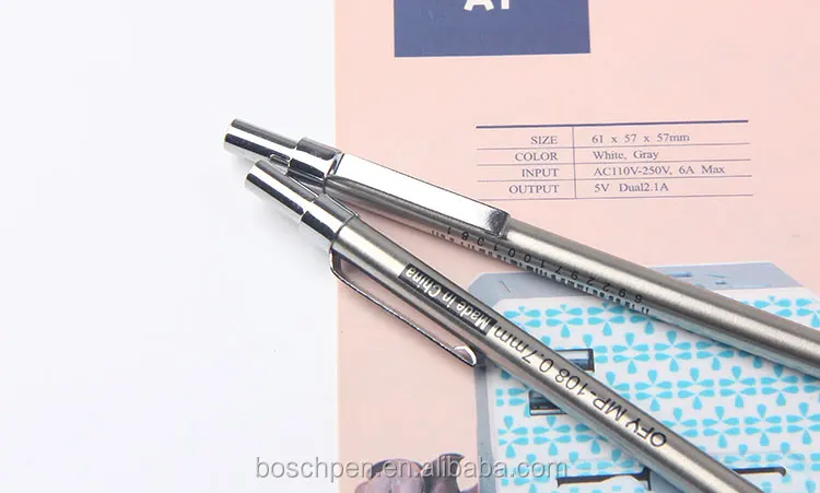 Louis Vuitton Silver Metal Mechanical Pencil forAgenda