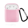 Hook Silicone Shock Proof Protective Case for Apple AirPods Earphone, Sleeve Silicone Cover With climbing hook for Airpods