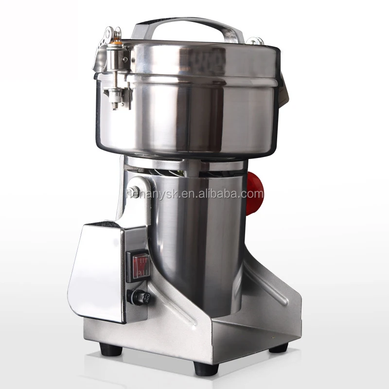 XL-10B 25000rpm 500g Swing Stainless Steel Press Seal Herb Grinder Coffee Grinder