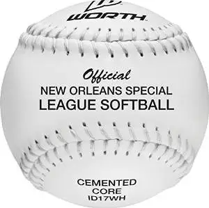 Box of 12 Rawlings deBeer Clincher Softball W10188