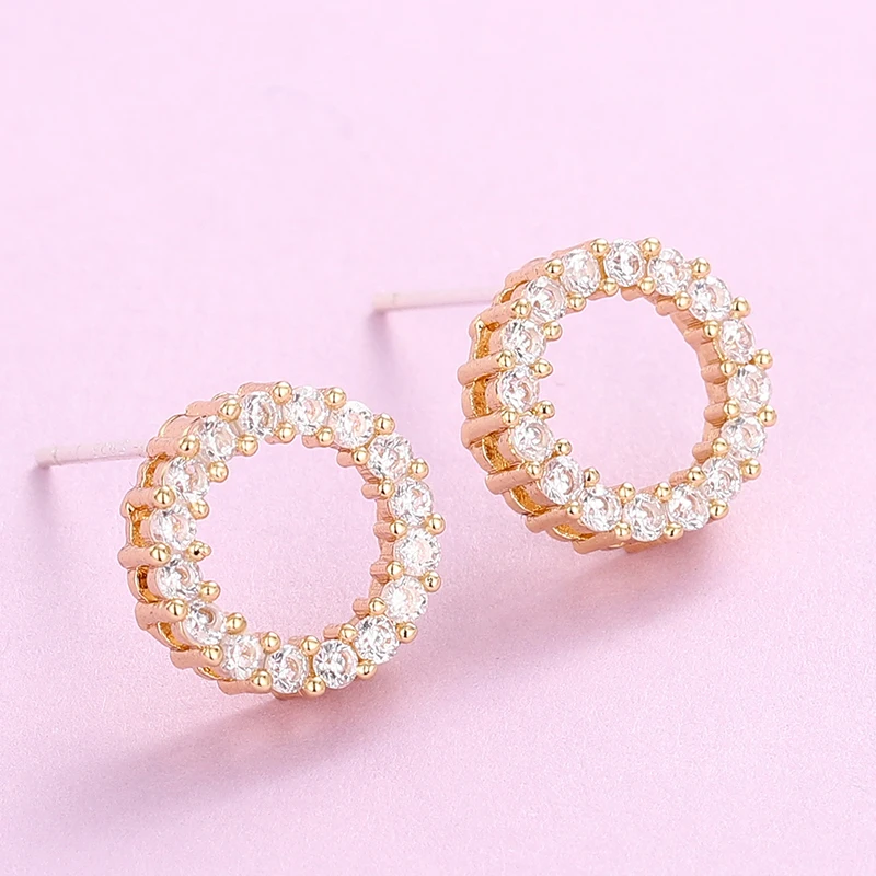 

Lateefah 2019 Fashion Earrings Round Earrings Meteorite Earring Alloy for Women