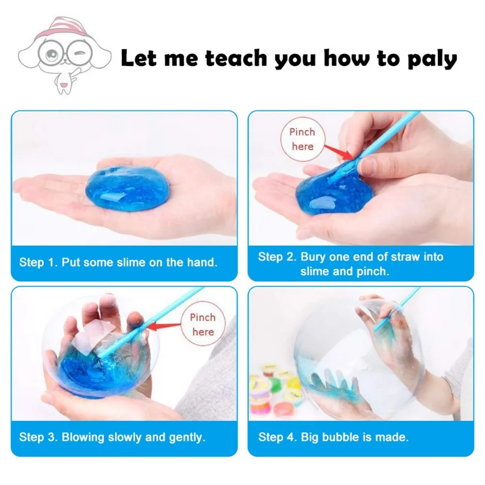 Hot Sale Big Size Japan Korea Ninja Jelly Mud Slime Metallic Putty Kids ...