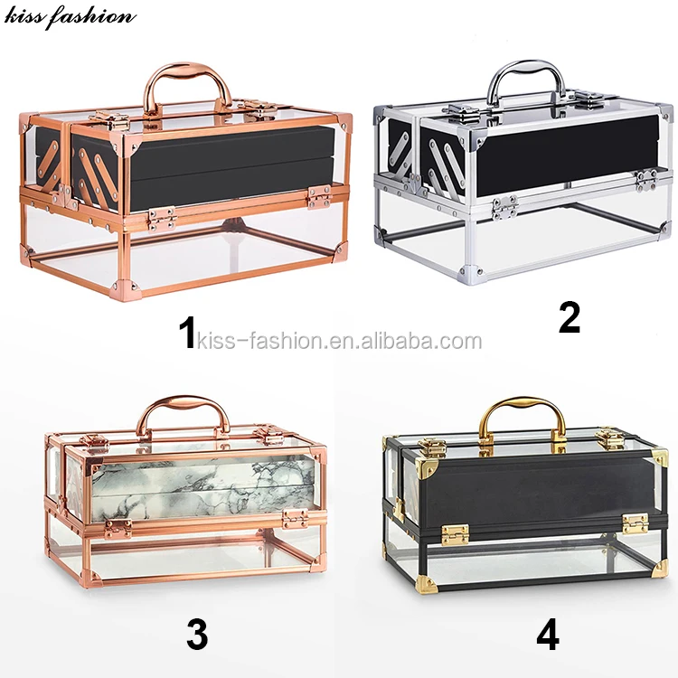 clear vanity case