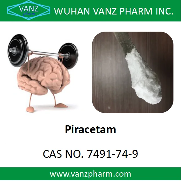
Factory Sell 99% Purity Nootropic Powder CAS 7491-74-9 Piracetam 