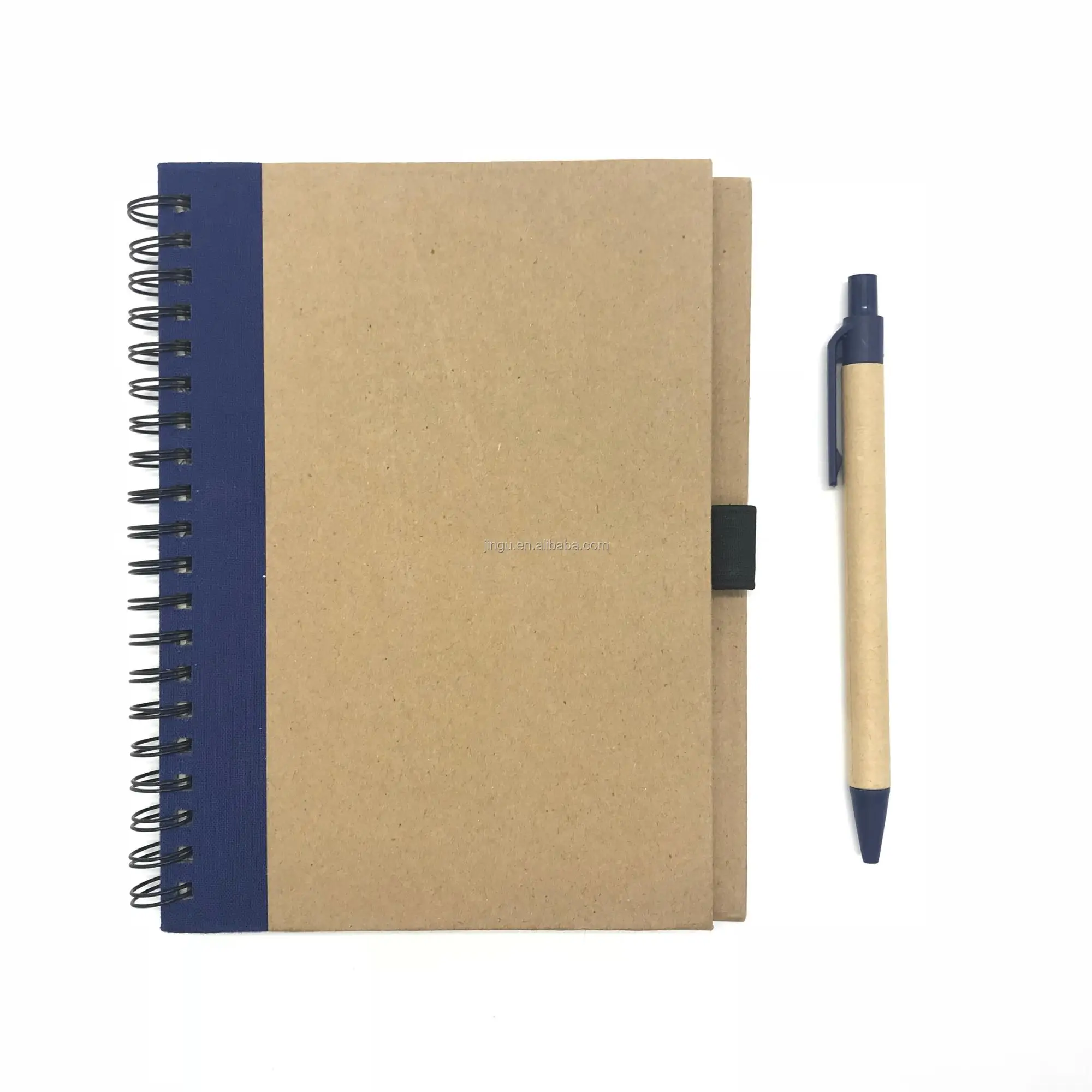 Recycled Kraft Notebook With Pen Buy Recycle Notepad,Recycled